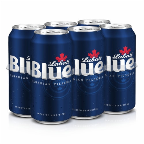Labatt Blue Canadian Pilsner Perspective: front