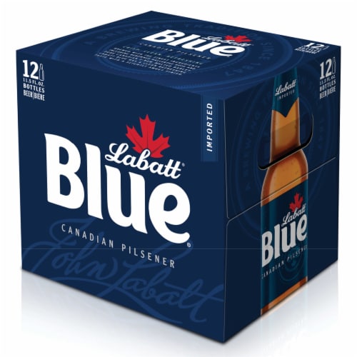 Labatt Blue Canadian Pilsner Perspective: front