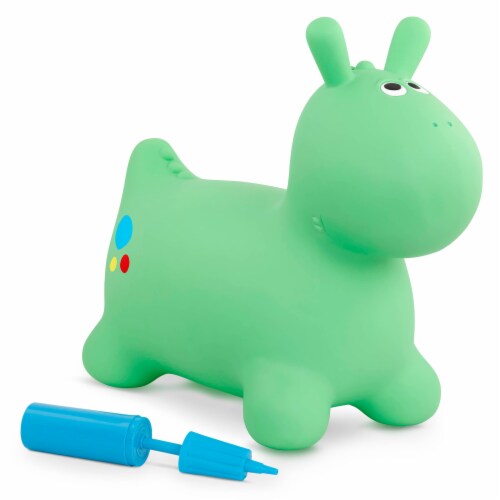 Battat Inflatable Hoppin' Dinosaur Bouncer Perspective: front