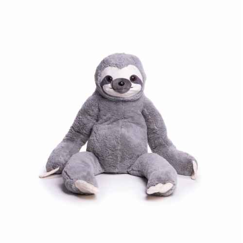 Grey Sloth Plush Toy