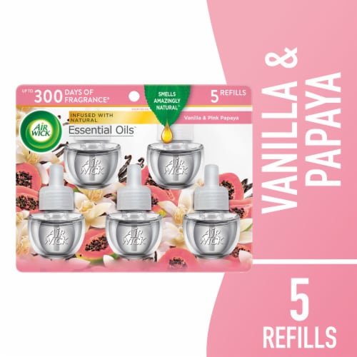 Air wick vanilla clearance and pink papaya