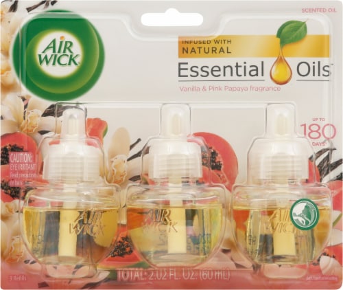 Air Wick Essential Mist Refill Vanilla and Pink Papaya Essential Oils  Diffuser Air Freshener, 1 ct - Kroger