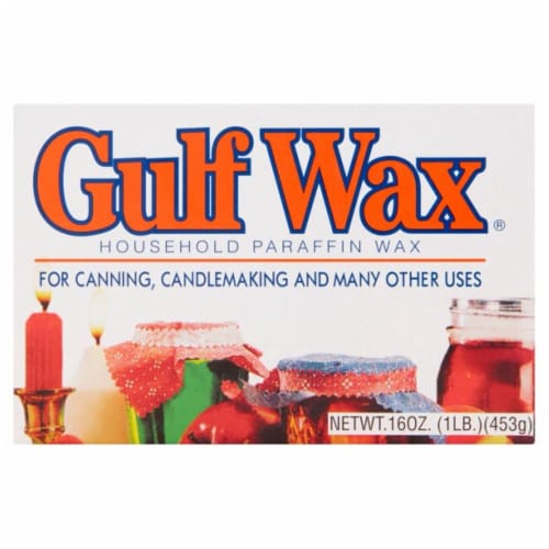 Gulf Wax Paraffin Wax, Household - 16 oz