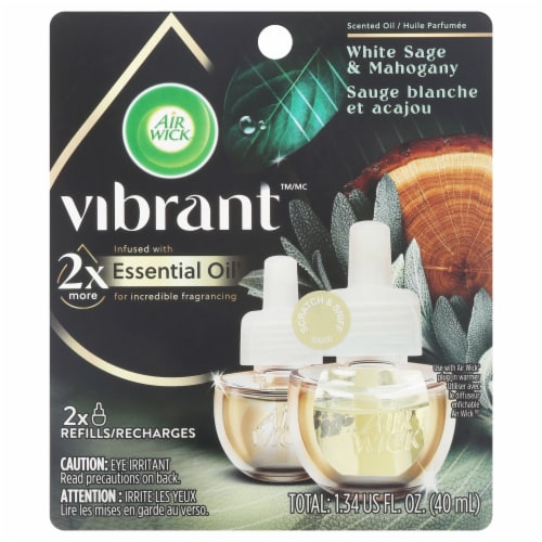 Air Wick® Vibrant™ White Sage & Mahogany Perspective: front