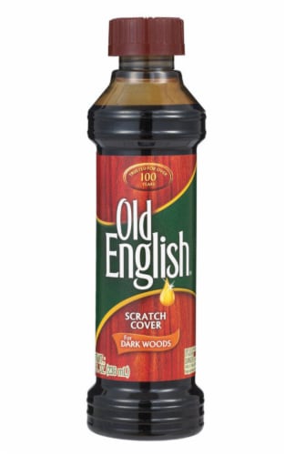 Old English Dark Scratch Cover Perspective: front
