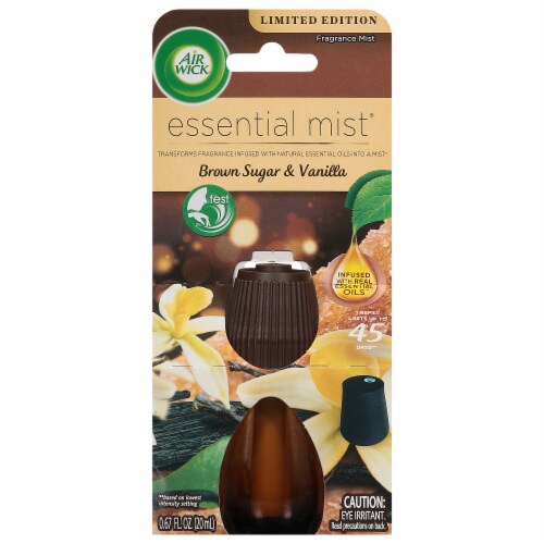 Air Wick Essential MIst Brown Sugar & Vanilla Scented Oil Refill, 0.67 fl  oz - Foods Co.