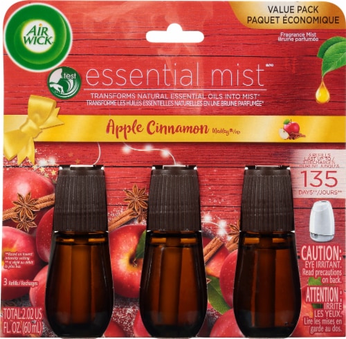 Air Wick Apple Cinnamon Essential Mist - 3 Pack Perspective: front