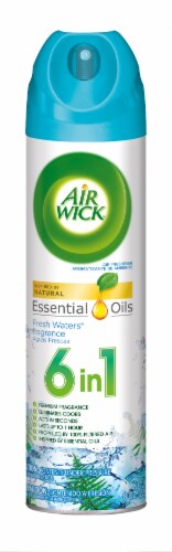 Air Wick® Fresh Waters® Aerosol Spray Air Freshener Perspective: front