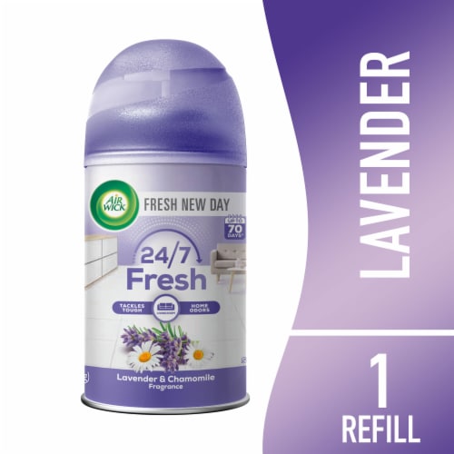 Air Wick Automatic Spray Refill, Lavender & Chamomile 5.89 Oz, Solid &  Plug-In Air Fresheners