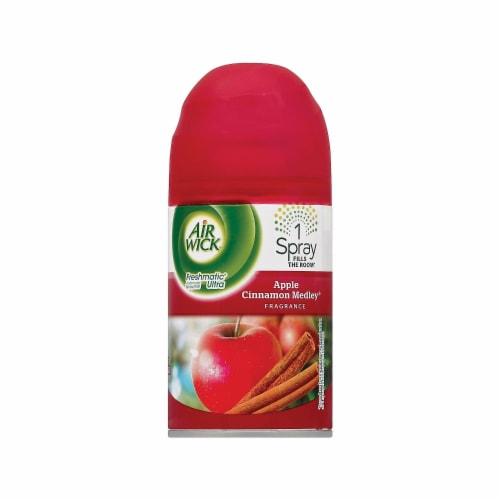 Air Wick® Apple Cinnamon Medley Automatic Spray Refill Perspective: front