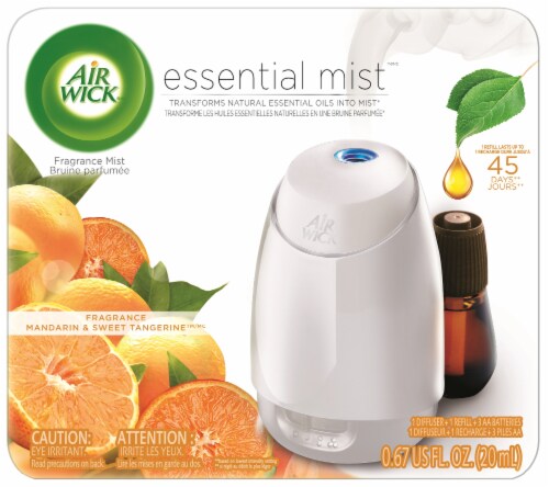 Air Wick Essential Mist Diffuser, 1ct, Essential Oils Diffuser, Air  Freshener