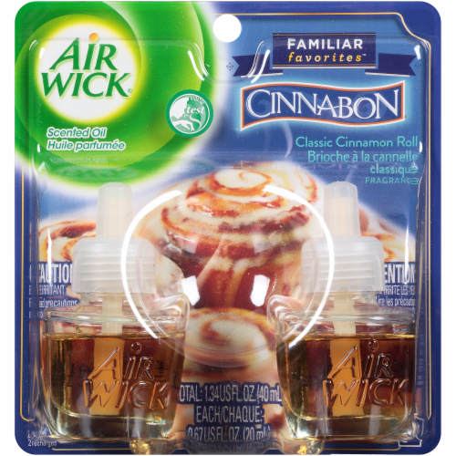 Air Wick Cinnabon Scented Oil Perspective: front