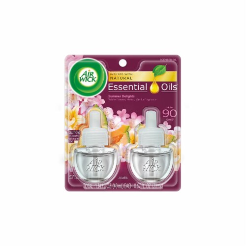 Air Wick Life Scents Summer Delights Scented Oil Refills Perspective: front
