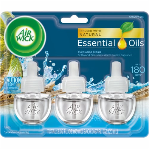 Air Wick Scented Oil Refill - Calming Sea Spray & Breeze - 5 Refills (Pack  of 2), 2 Pack - Kroger