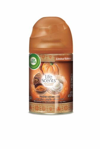 Air Wick Freshmatic Ultra Refill Life Scents Pumpkin Spice Latte Perspective: front