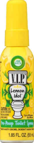Air Wick V.I.P Lemon Idol Toilet Perfume Perspective: front