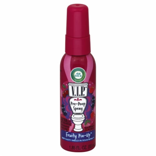 Air Wick V.I.P Fruity Pin Up Toilet Perfume Perspective: front