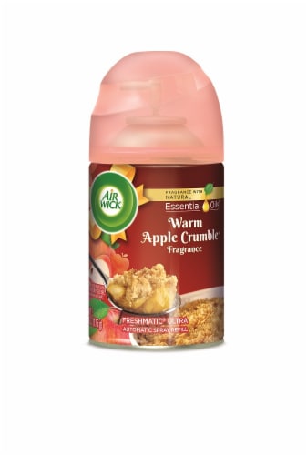 Air Wick Freshmatic Ultra Refill Warm Apple Crumble Perspective: front