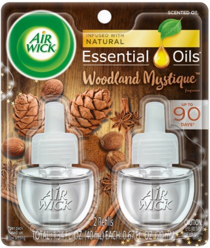 Air Wick® Woodland Mystique Scented Oil Refills Perspective: front