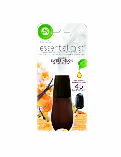 Air Wick Sweet Melon & Vanilla Essential Mist Perspective: front