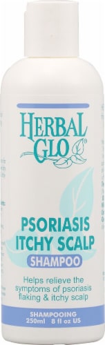 Herbal Glo Psoriasis & Itchy Scalp Shampoo Perspective: front