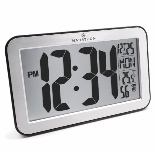 Marathon Panoramic Autoset Atomic Digital Wall Clock, 1 ct Kroger