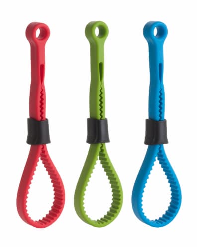 Trudeau Silicone Twist Jar Opener, Assorted Colors Perspective: front