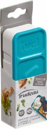 Trudeau Fuel Snack 'N Dip Container Perspective: front