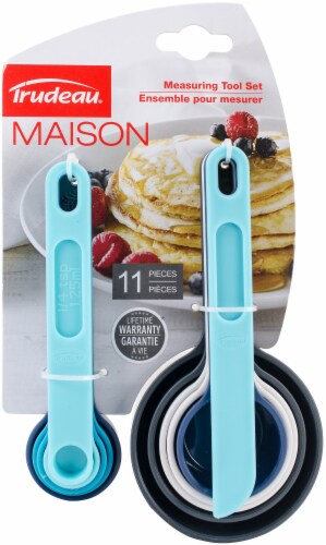 Trudeau® Measuring Set - Blue Multi Perspective: front