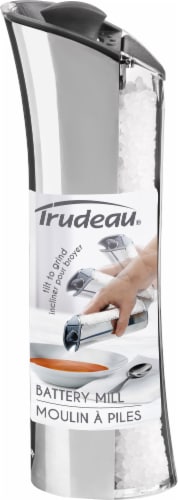Trudeau Gravity Electric Salt Mill Perspective: front