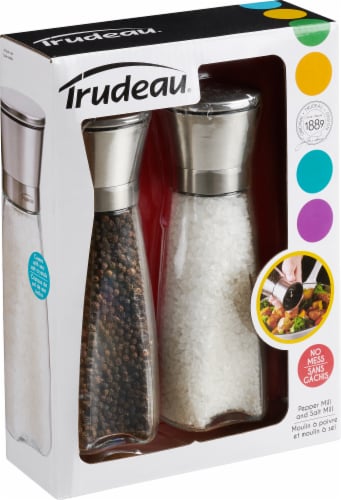 Trudeau Pepper and Salt Mills, 2 pc - City Market