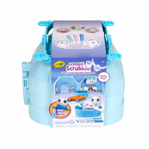 Crayola Scribble Scrubbie Pets Arctic Igloo Playset, 1 - Kroger