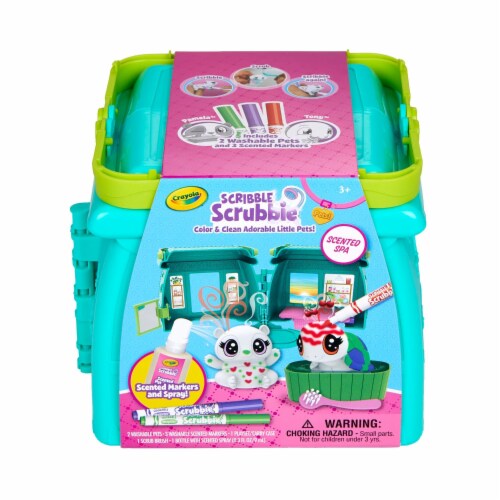 Crayola Scribble Scrubbie Pets Scented Spa Playset, 1 - Foods Co.