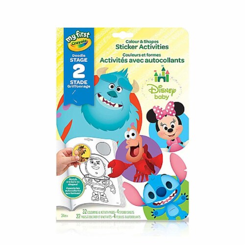 Crayola My First Doodle Stage 2 Disney Baby Color and Sticker