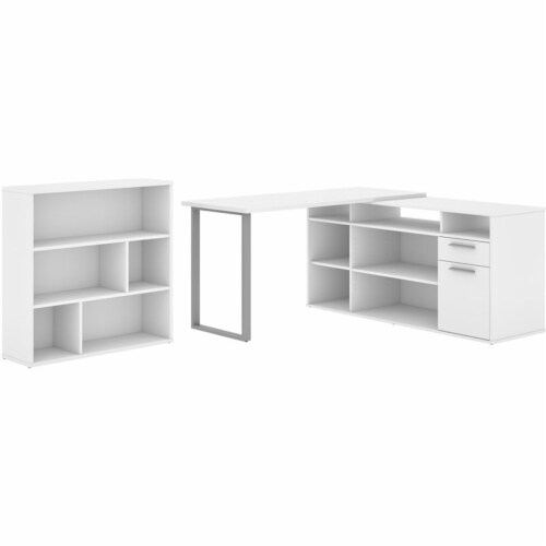 Bestar white store desk