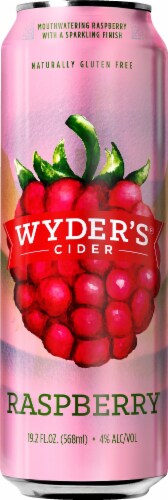 Wyder's Raspberry Hard Cider Perspective: front