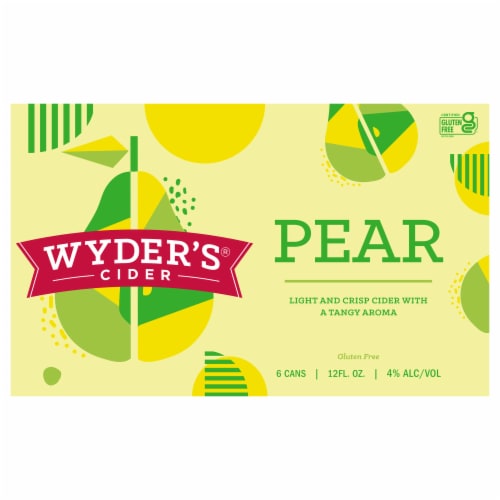 Wyder's® Pear Hard Cider Perspective: front