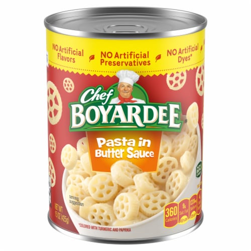 Chef Boyardee Pasta in Butter Sauce, 15 oz - Jay C Food Stores