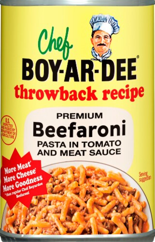 Beefaroni Bowl, Chef Boyardee