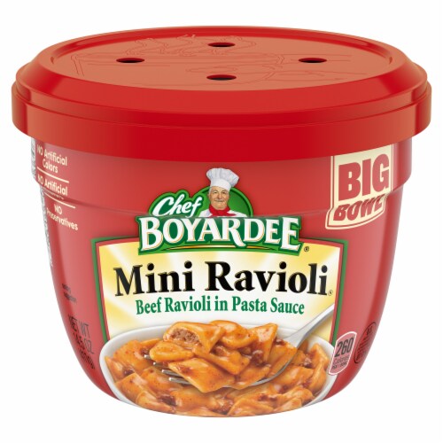 Chef Boyardee Mini Ravioli Big Bowl Microwave Cup