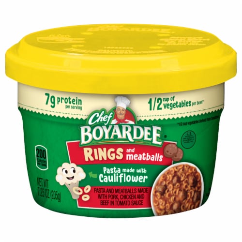Chef Boyardee Mini Spagetti Rings Meatballs Microwavable Bowls 7 25 Oz Baker S