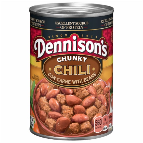 Dennison's Chunky Chili Con Carne with Beans Perspective: front