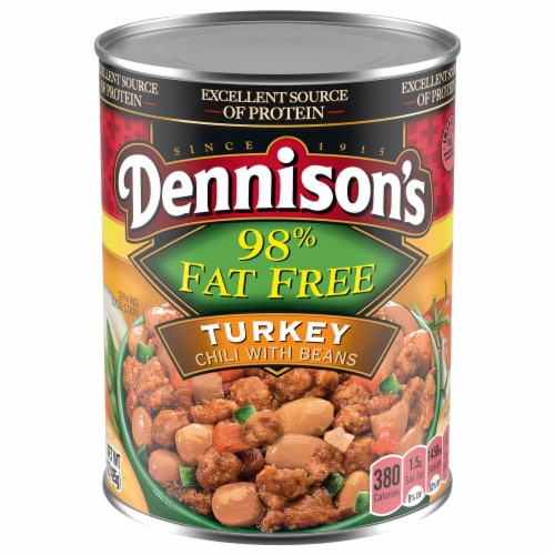 Dennison's 98% Fat Free Turkey Chili with Beans Perspective: front