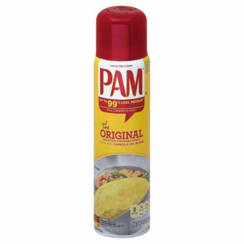 Pam Original No-Stick Cooking Spray Perspective: front