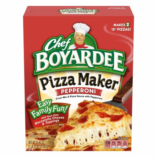 Chef Boyardee® Pizza Maker Pepperoni Pizza Kit Perspective: front