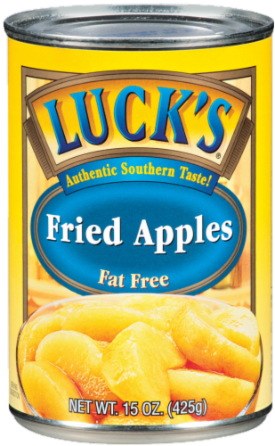 Luck's Fried Apples Perspective: front