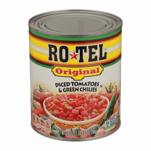 Rotel Original Diced Tomatoes And Green Chilies Perspective: front