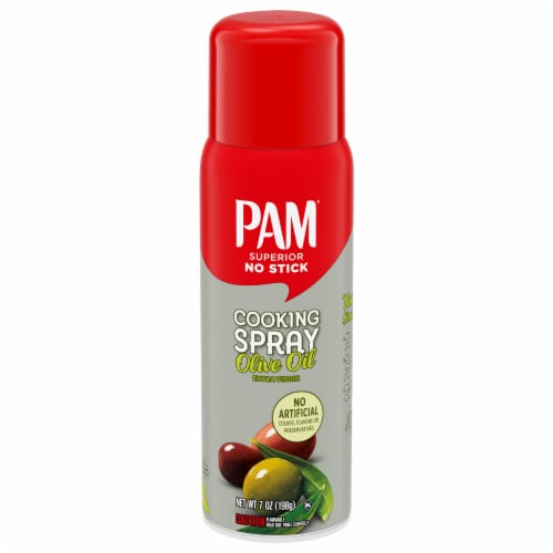 Pam® Superior Nonstick Extra Virgin Olive Oil Cooking Spray Perspective: front
