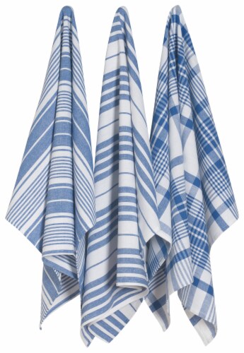 Royal Blue Floursack Dish Towels Set of 3