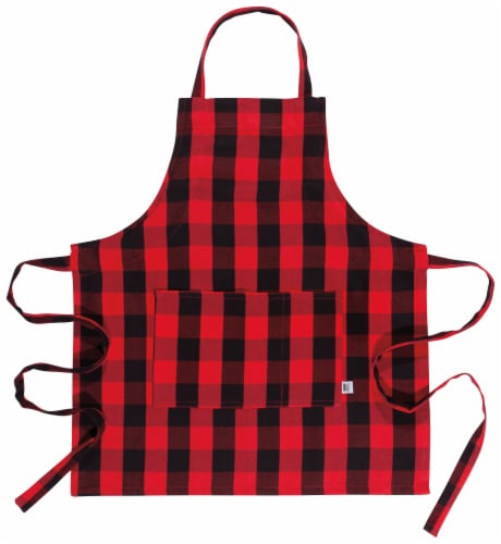 Now Designs Buffalo Check Junior Apron for Girls & Boys Perspective: front